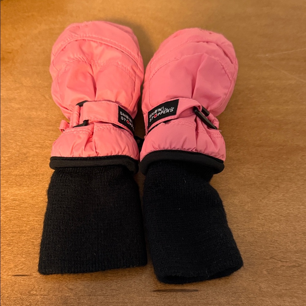 Cozy Pink Mittens for Kids